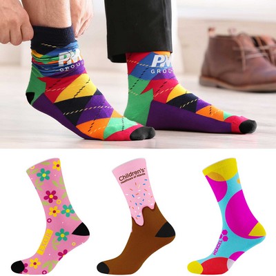 Crew Cut Dye Sublimated Socks