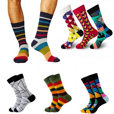 Custom Mid Calf Crew Knit in Socks, 200 Needle